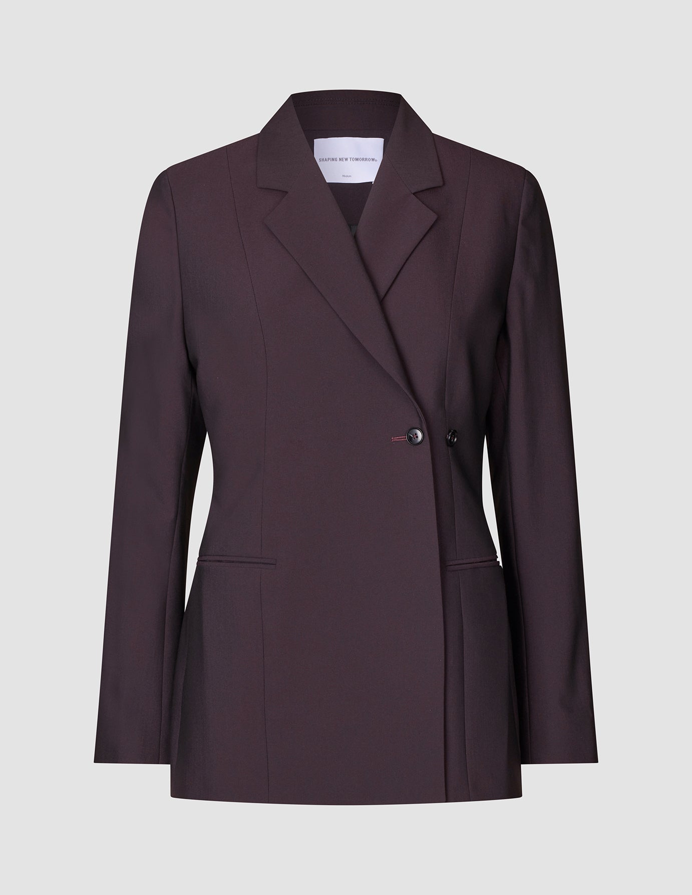 Avira Suit Wide Burgundy Berry